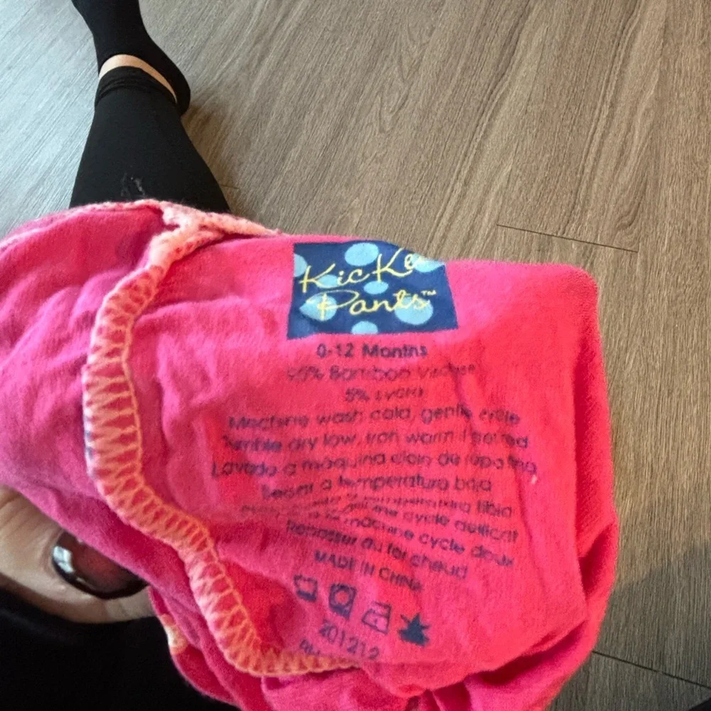 Kickee Pants Bright Pink Baby Outfit